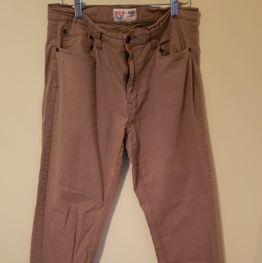 IZOD KHAKI PANTS 36X30 Men's